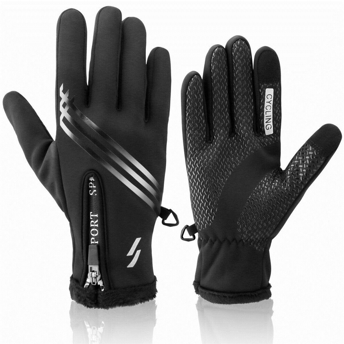 Touchscreen Waterproof Winter Gloves for Driving & Cycling - Anti-Slip, Warm Sports Gear Secondary image