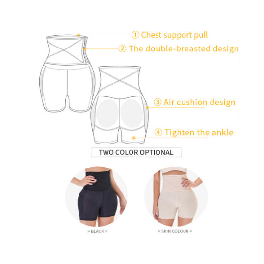 Butt Lifter Waist Body Underwear Fake Buttocks Lingerie Hip Enhancer Shapewear Brief