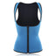Women Front Zip Sports Trainer Cincher Corset Waist Shapewear Vest Plus Size Polyester Neoprene Vest