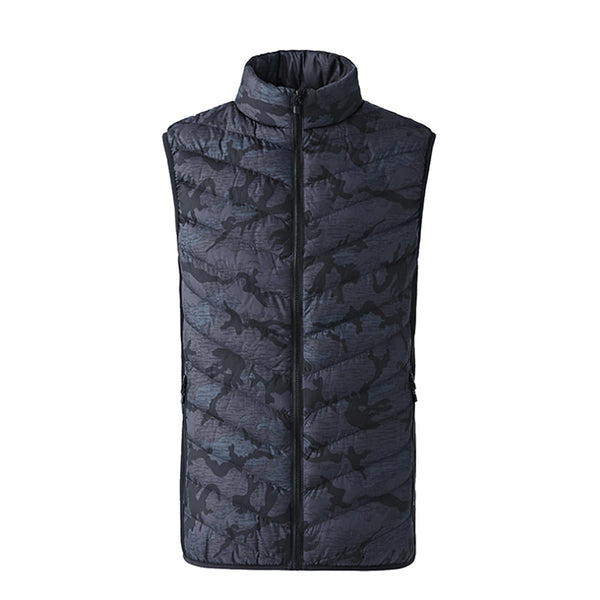 Unisex USB Heated Winter Vest Jacket for Back & Cervical Spine Warmth