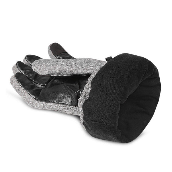 Motorcycle Heated Gloves Full Finger USB Charging 3 Gear Adjustable Touch Screen Skiing Gloves Waterproof Thermal Gloves