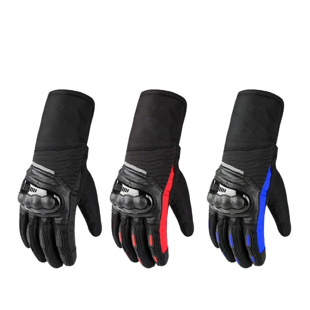 Waterproof Winter Motorcycle Gloves - Warm, Cold Weather Riding Gear Main image