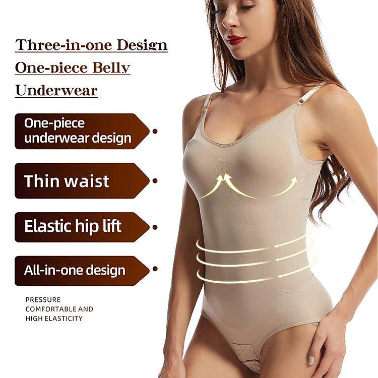 Shapewear Tummy Control Fajas Colombianas High Compression Body Shaper for Women Butt Lifter Thigh Slimmer