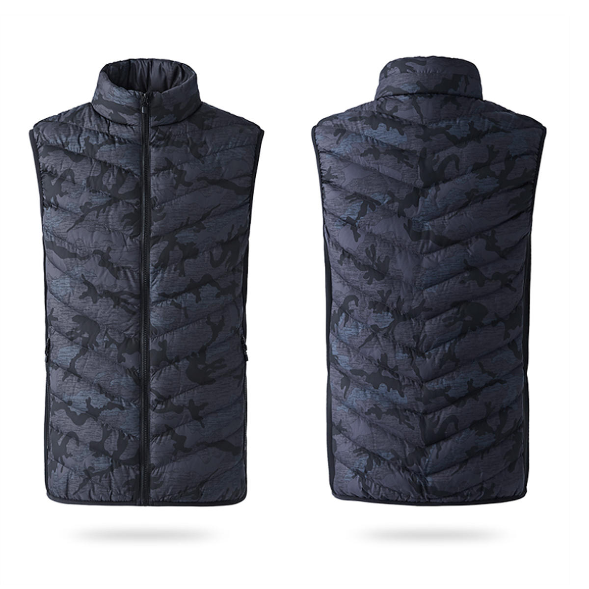 Unisex USB Heated Winter Vest Jacket for Back & Cervical Spine Warmth Main image