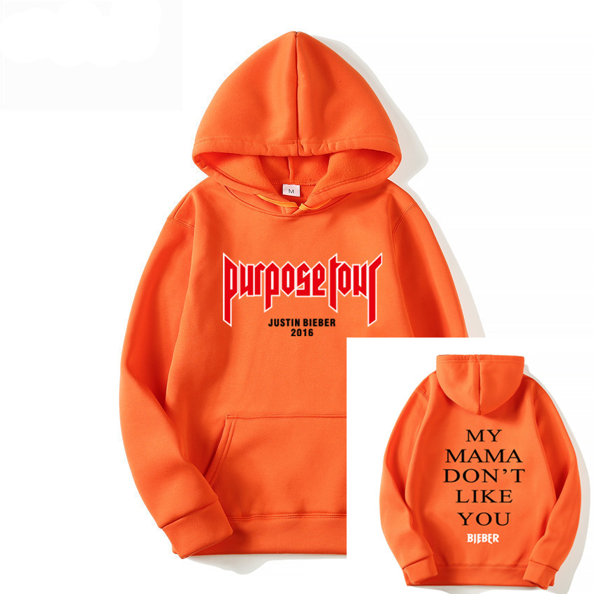 Justin Bieber Poster Hip Hop Sweat Homme Hoodie Secondary image
