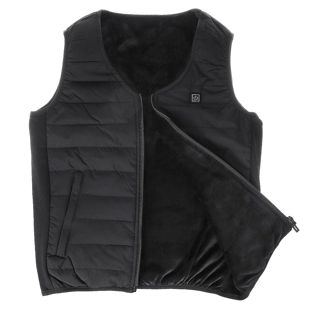 USB Heated Vest Jacket - Electric Warm Winter Outwear for Men & Women