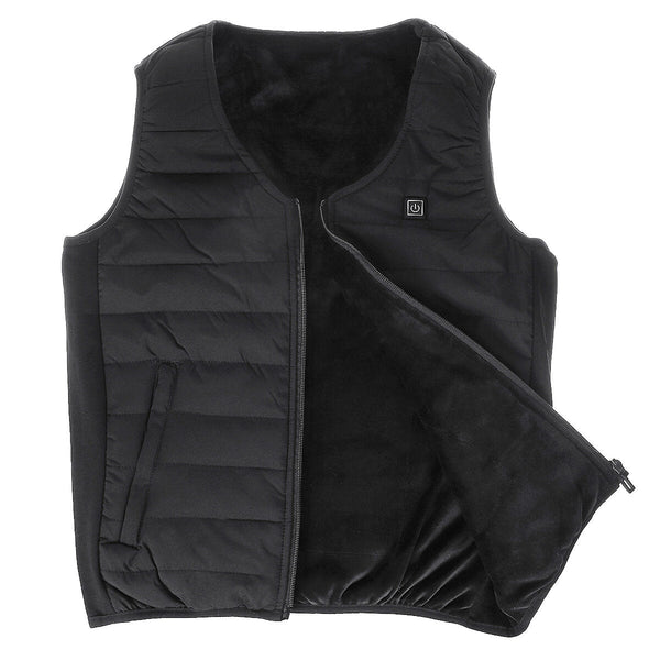 USB Heated Vest Jacket - Electric Warm Winter Outwear for Men & Women