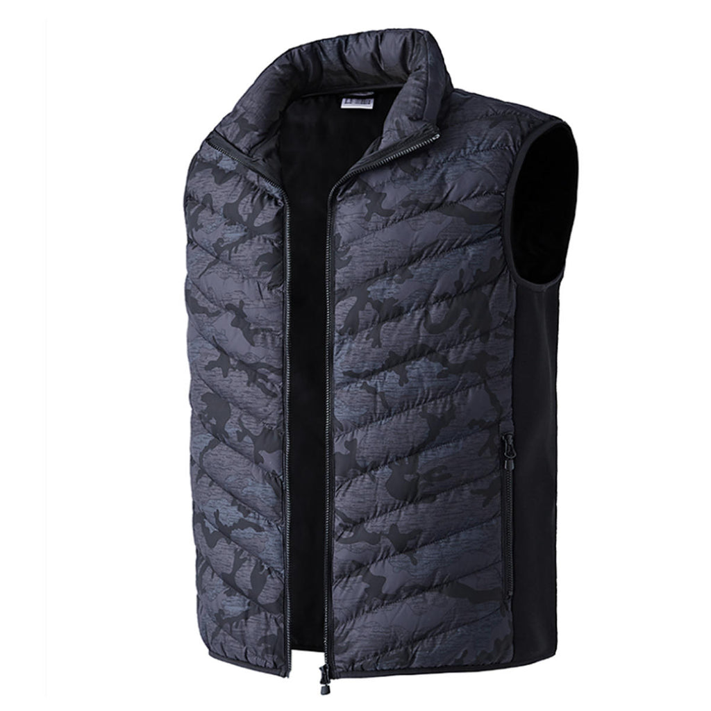 Unisex USB Heated Winter Vest Jacket for Back & Cervical Spine Warmth