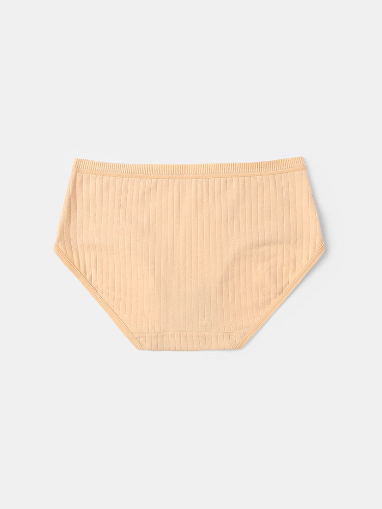 Plus Size Women's Antibacterial Cotton Breathable Comfy Panty