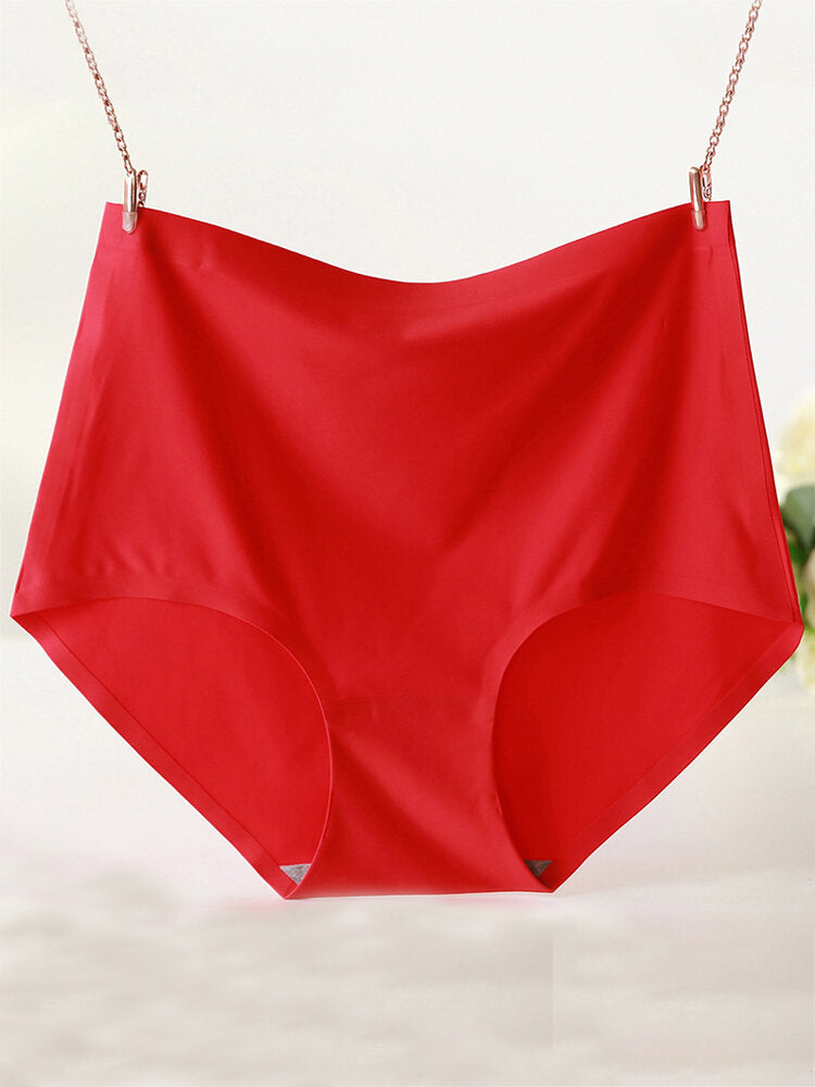 Plus Size Seamless High Waist Smooth Panty