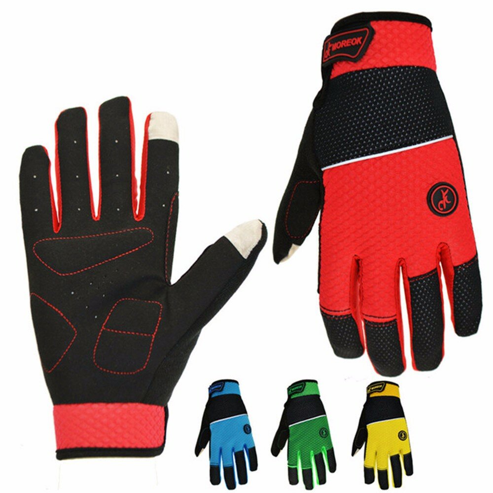 Warm Cycling Winter Gloves with Touch Screen Full Finger Mountain Bike Gloves Main image
