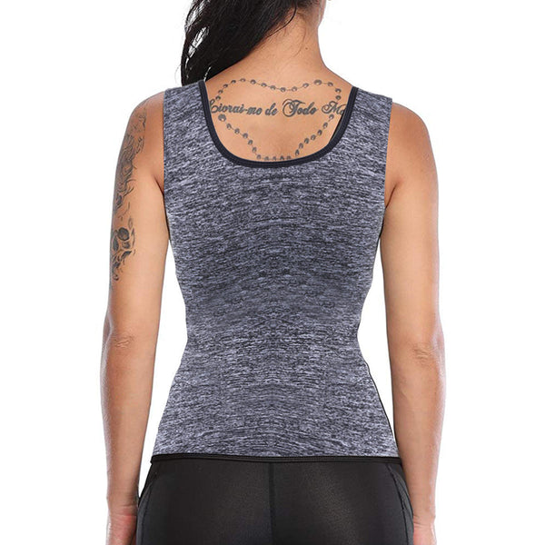 Women Sweat Sauna Body Shaper Vest Thermo Neoprene Trainer Sliming Waist Belt Tracksuit