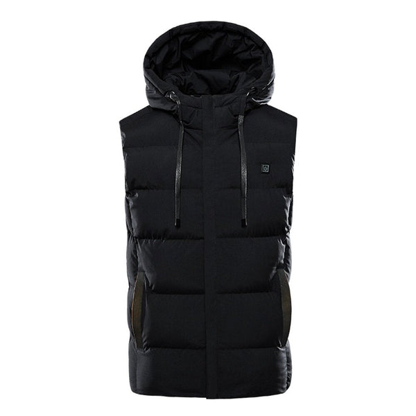 Unisex Heated Vest with USB Charging - Intelligent Temperature Control Winter Jacket