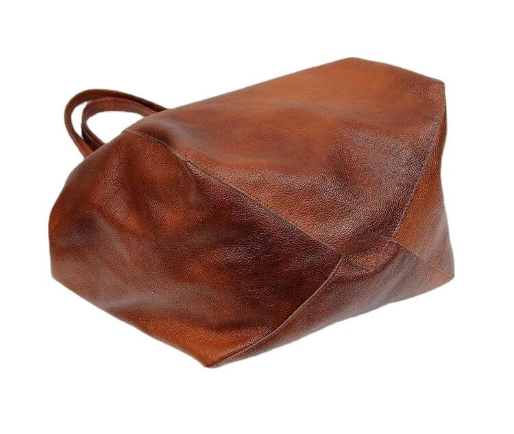 Casual Luxury Women's Over Large Soft Leather Tote Bags Secondary image
