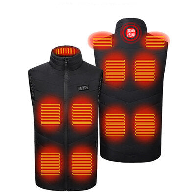 Unisex USB Heated Vest with 11 Zones - Winter Warm Jacket for Skiing Main image