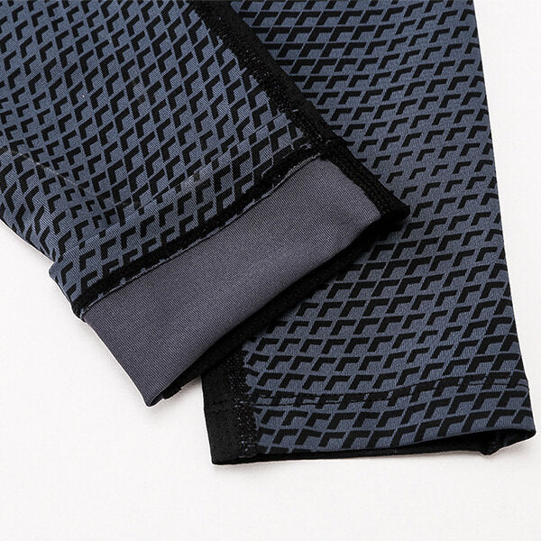 Fitness Quick Dry Stretch Tights Running Trousers Men's Casual 3D Printed Pants