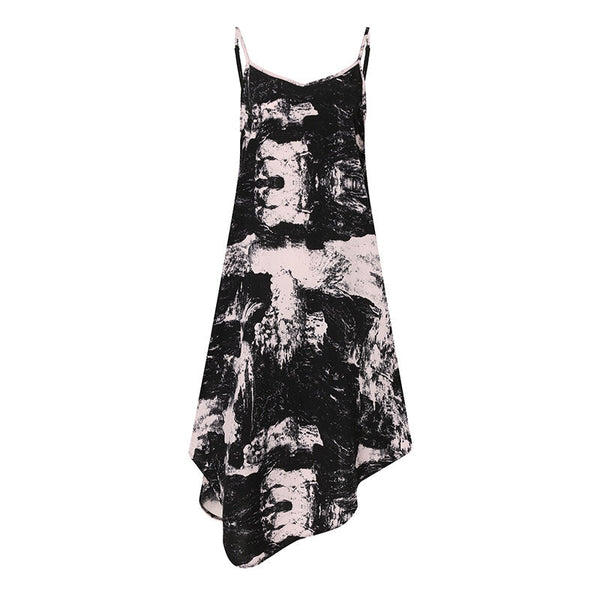 Women Summer Floral Dress Holiday Strappy Button Dresses Hiking Walking Travel Beach