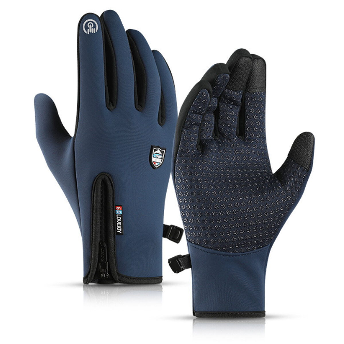 Winter Warm Thermal Gloves Non-slip Cycling Touchscreen Windrproof Waterproof Bike Glove Secondary image