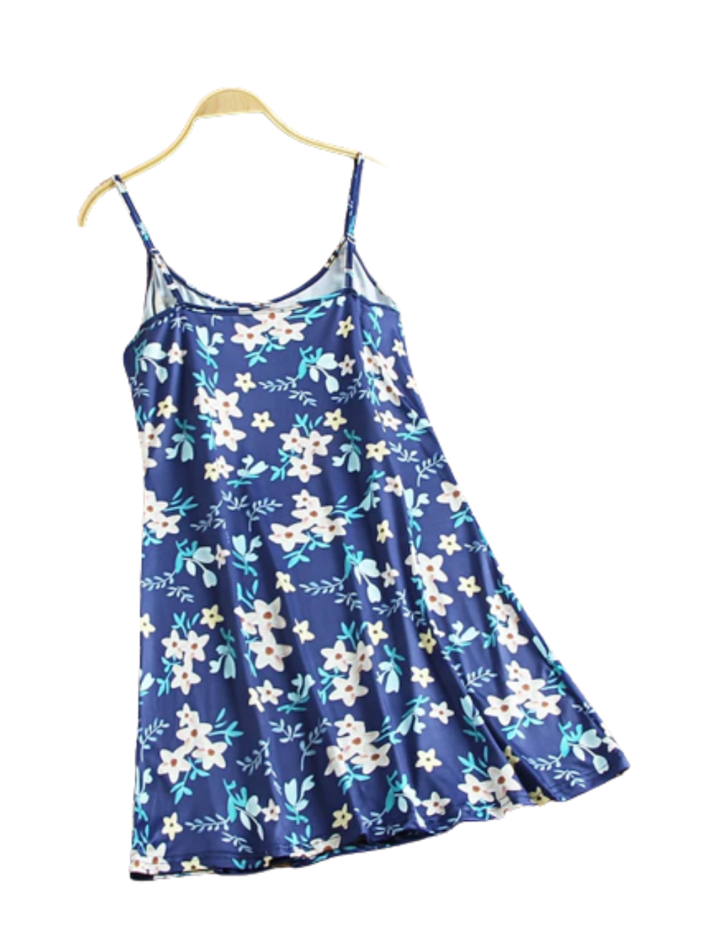 Women's Sleeveless Floral Print Strapless Sexy Slim Sheath Dress Secondary image