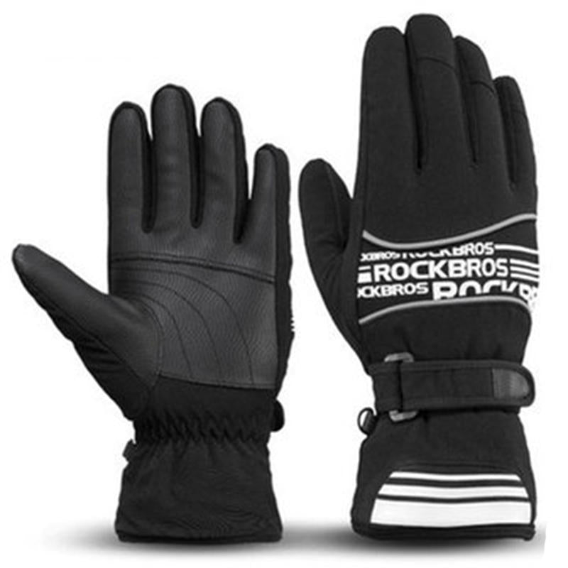 Ski Gloves Waterproof Warm Snowboarding Snowmobile Gloves Sport Outdoor Cycling Gloves Secondary image