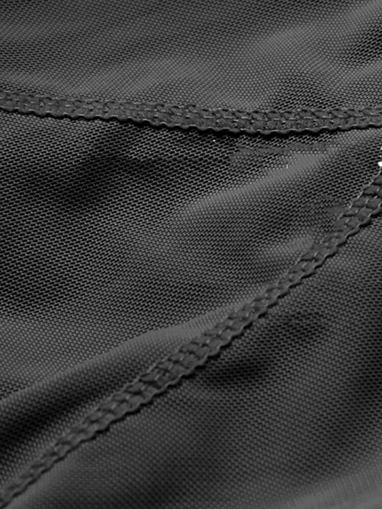 Plus Size Women Front Closure Hip Lifting Air Cushion Stitching High Waist Shapewear Shorts