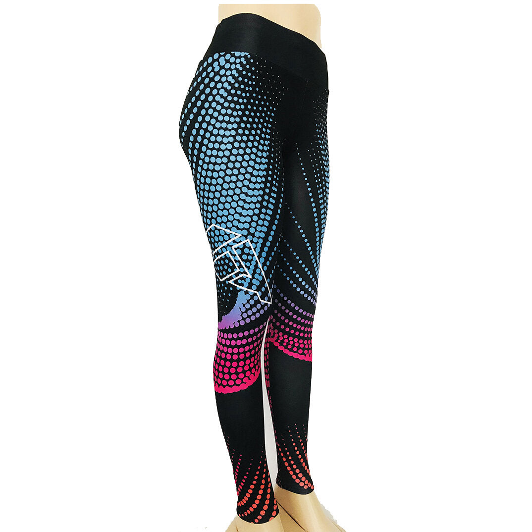 Women's High Waist Yoga Pants Leggings Tummy Control Butt Lift Quick Dry Spandex Fitness Gym Workout Running Activewear Secondary image