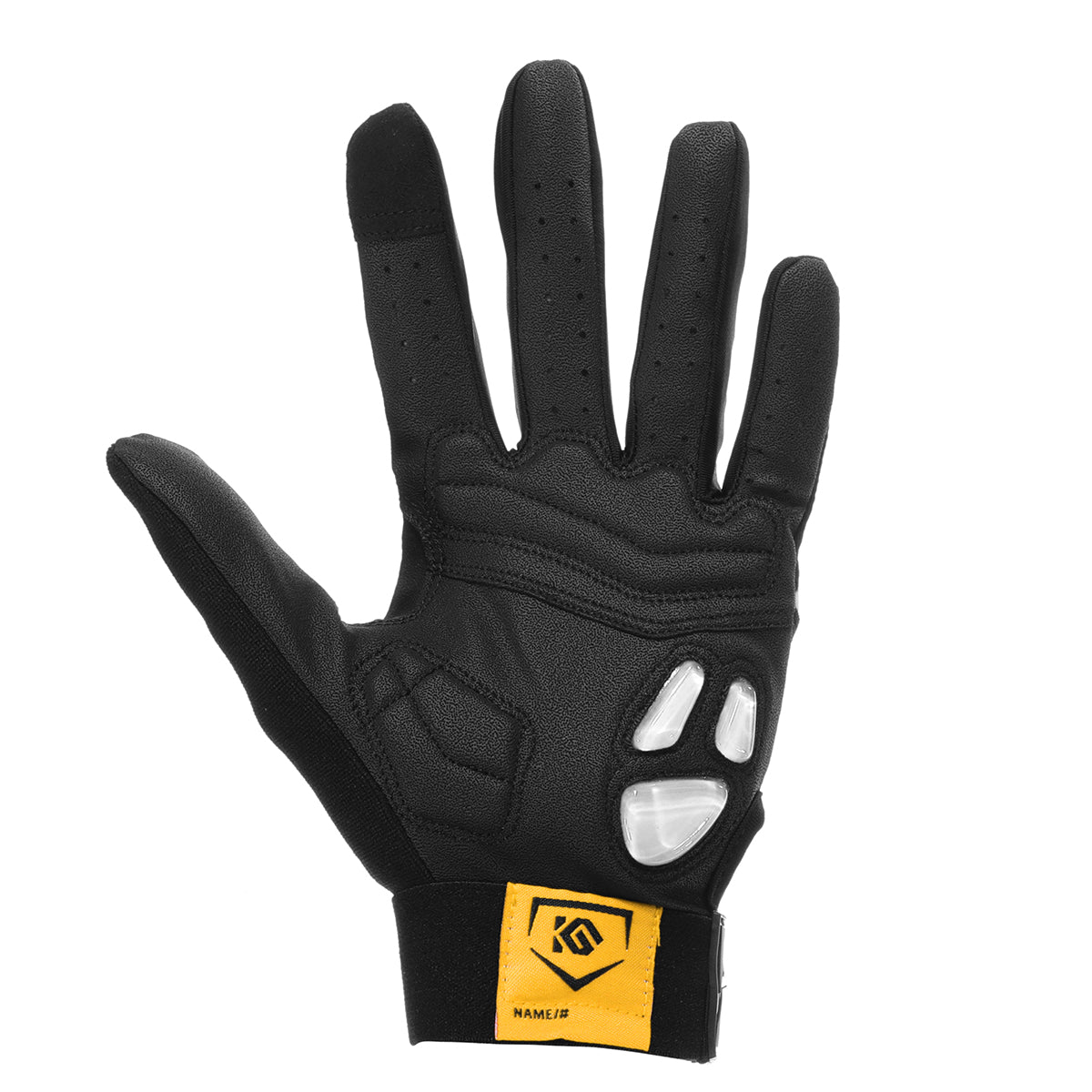 Waterproof Winter Motorcycle Gloves, Touchscreen, Gel Pad, PU Leather, Full Finger Warmth Secondary image