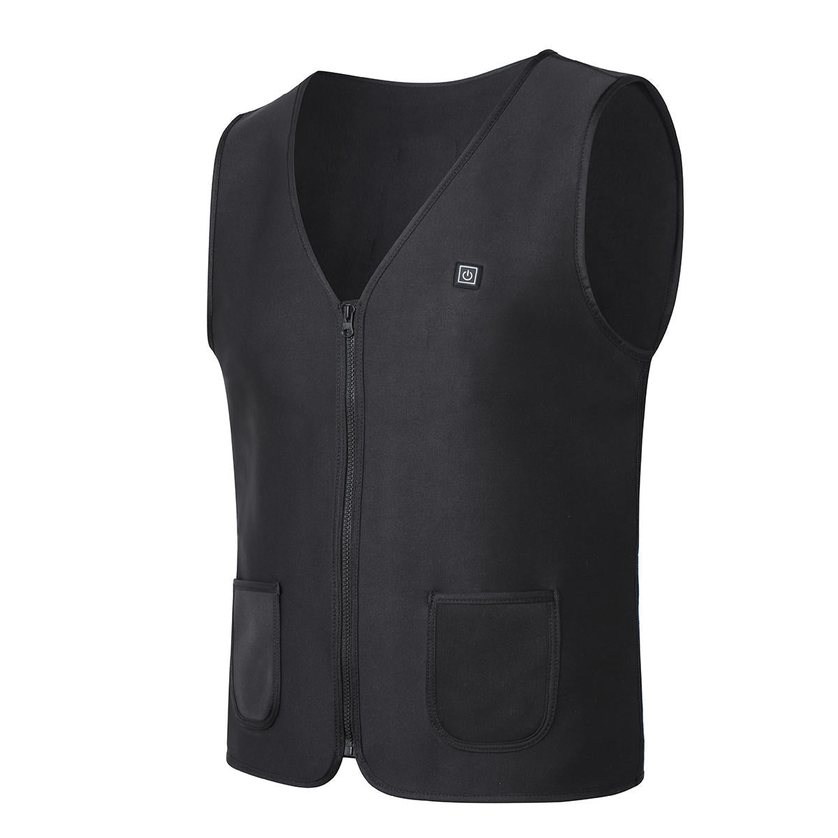 Men Women Intelligent Waistcoat Waterproof Electric Heating USB Sleeveless Coats Winter Temperature Control Main image