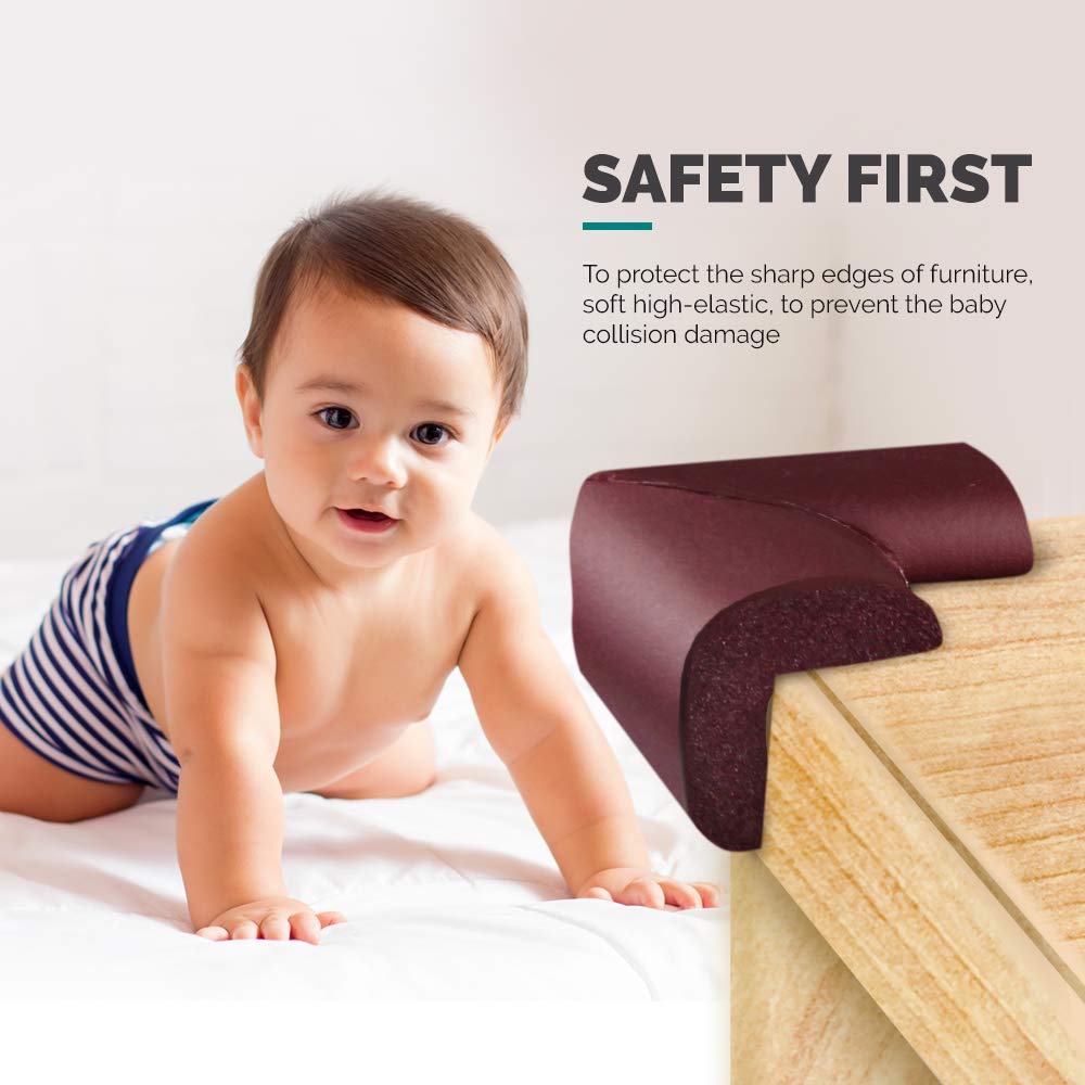 Corner Safety Bumpers Table Furniture Safety Protect Child ,Pack 8 Secondary image