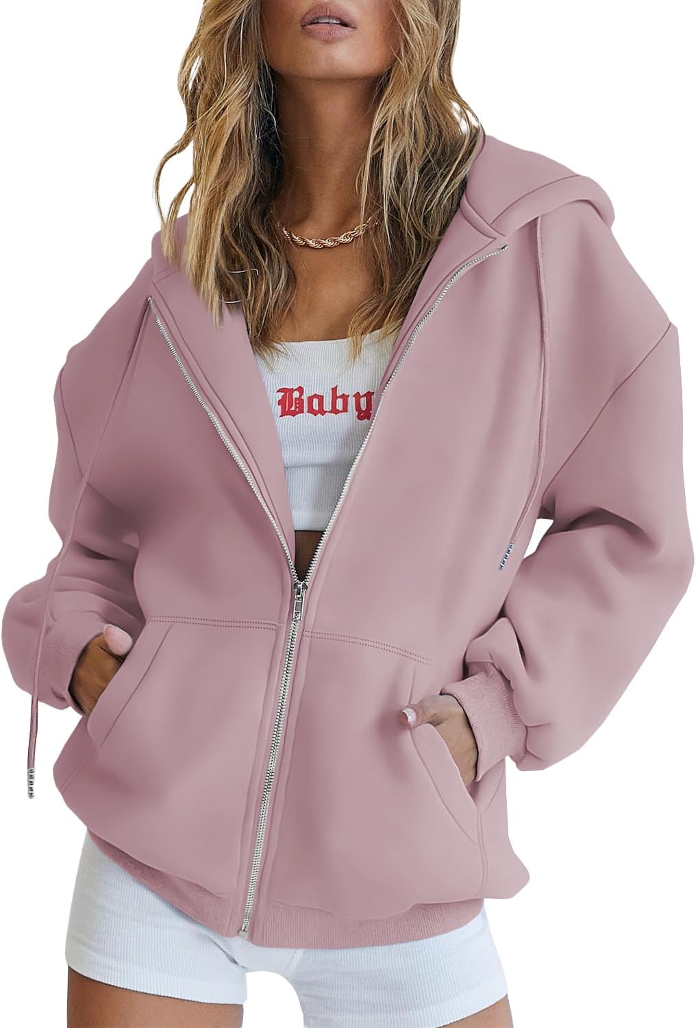 Women’s Teddy Coat – Warm & Cozy Winter Outerwear with Hood & Pockets