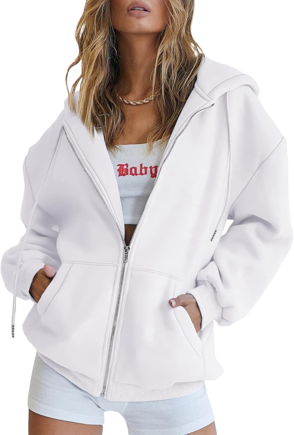 Women’s Teddy Coat – Warm & Cozy Winter Outerwear with Hood & Pockets