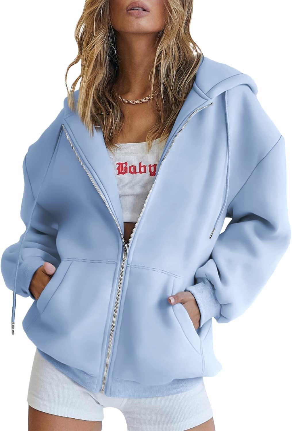 Women’s Teddy Coat – Warm & Cozy Winter Outerwear with Hood & Pockets