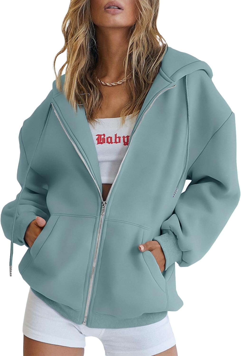 Women’s Teddy Coat – Warm & Cozy Winter Outerwear with Hood & Pockets