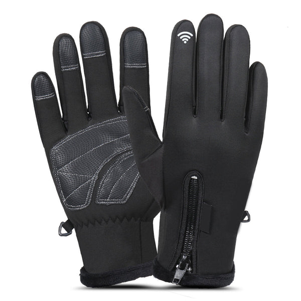 Unisex Winter Gloves: Waterproof, Windproof, Antiskid, Touchscreen for Outdoor Sports & Motorcycling