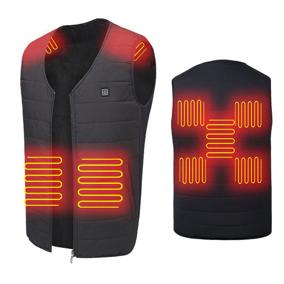 USB Heated Vest Jacket - Electric Warm Winter Outwear for Men & Women Main image