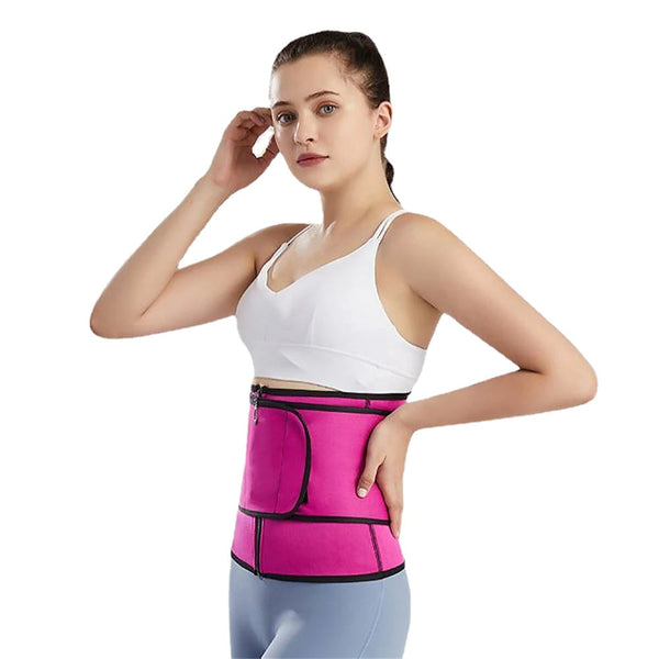 Adjustable Belly Waist Belt Fitness Sports Waist Belt Velcro Corset Artifact