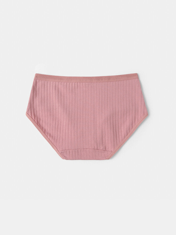 Plus Size Women's Antibacterial Cotton Breathable Comfy Panty