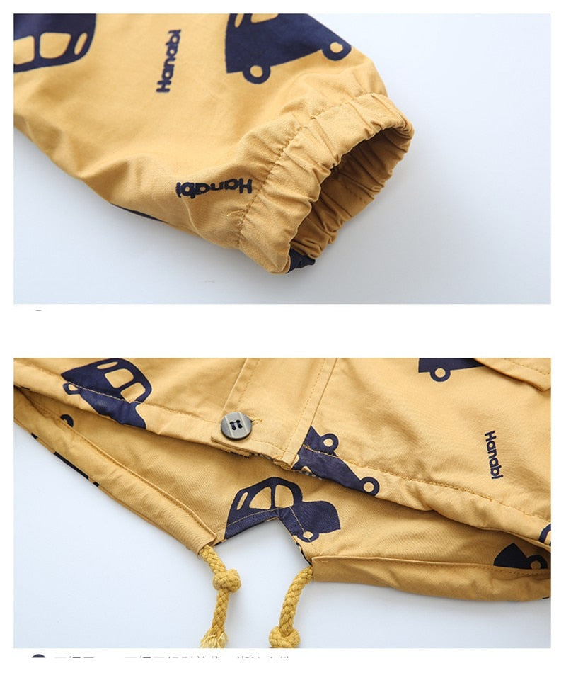 Cute Kids Outerwear Coats Print For Boys&Girls - Sheseelady