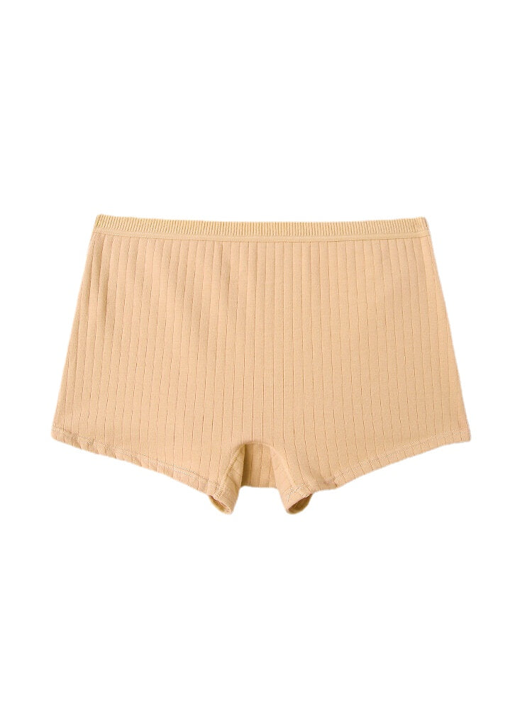 Women Threaded Cotton Breathable Antibacterial Low Waist Panty Main image