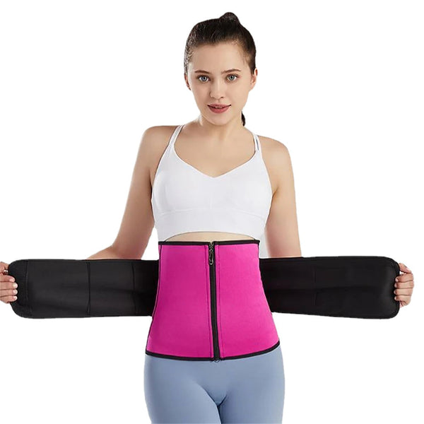 Adjustable Belly Waist Belt Fitness Sports Waist Belt Velcro Corset Artifact