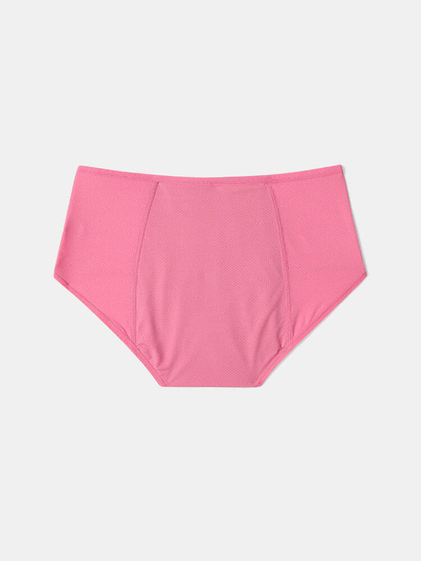 Plus Size Women's Mesh Leakproof Breathable Period Panty