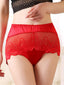 Women's High Waist Modal Lace Soft Comfy Panty