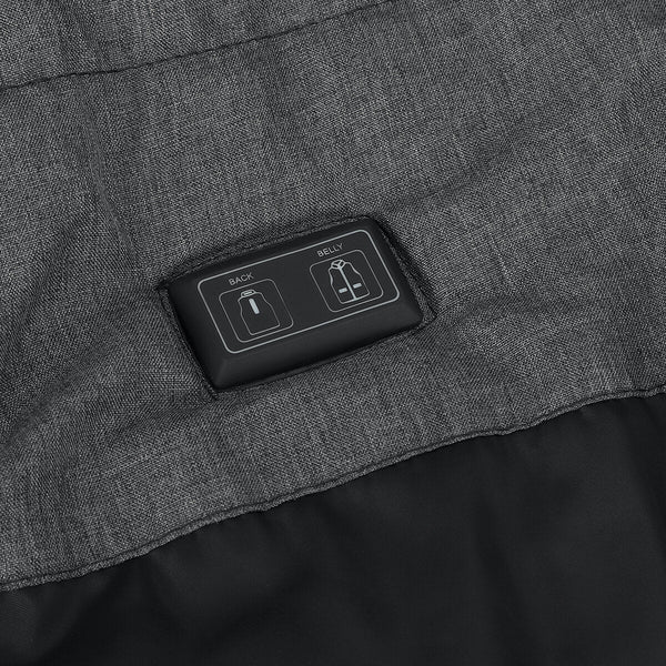 Men's Lightweight Heated Vest - Four Zone Electric Heating, Windproof, Winter Warmth