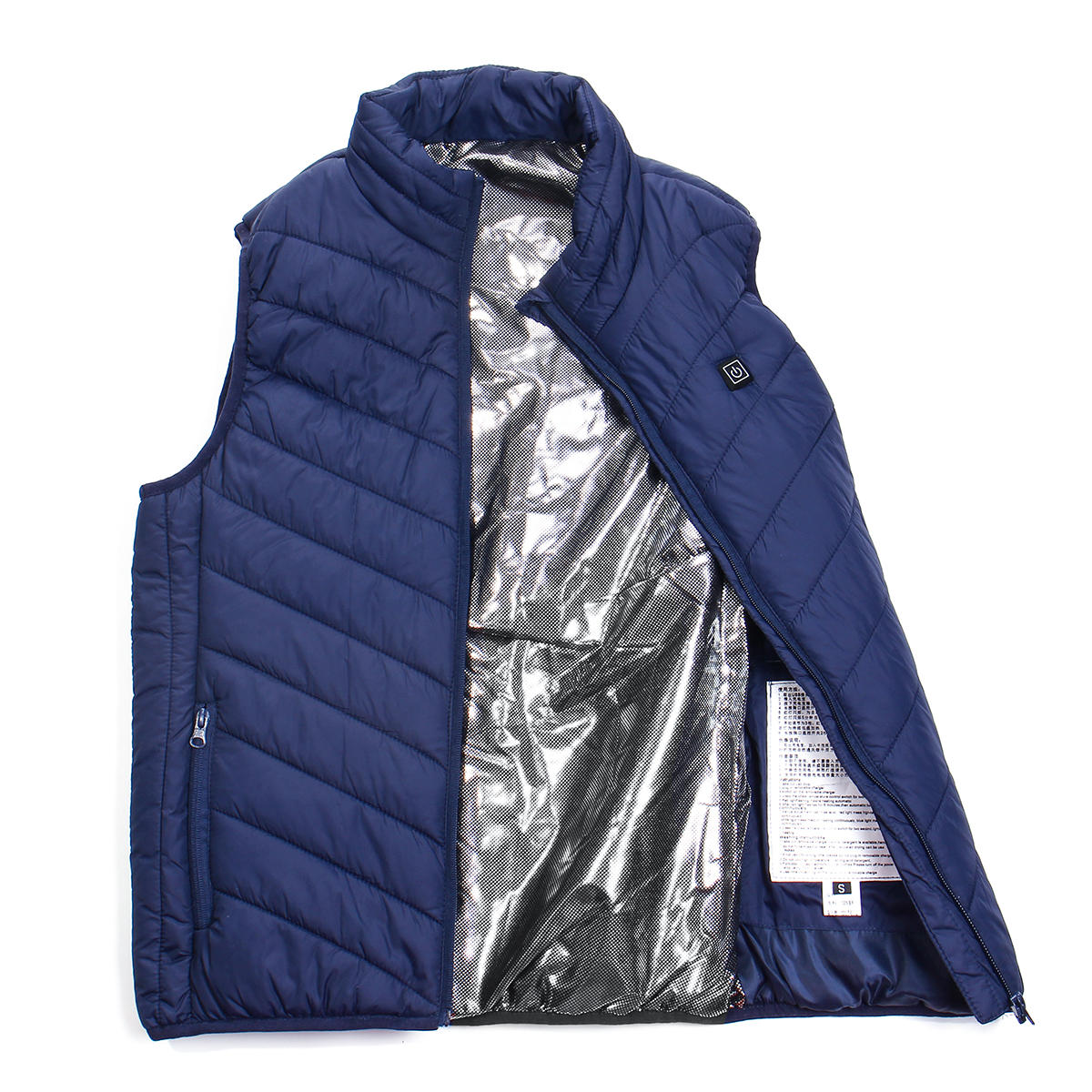 USB Heated Vest with 5 Pads for Men & Women - Winter Warm Jacket Secondary image