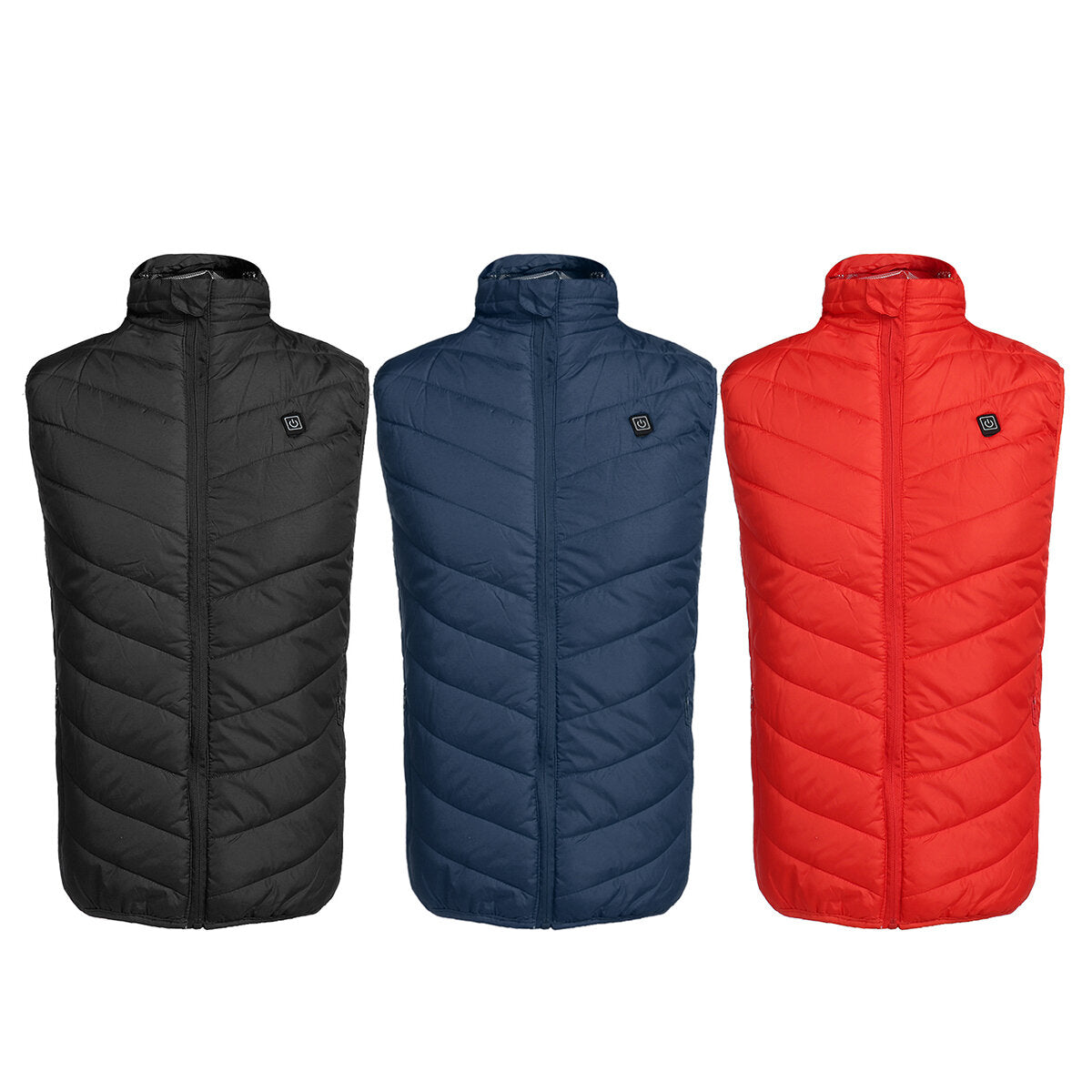Three Gear Temperature Control Smart Electric Heated Vest For Men And Women USB Two Zone Intelligent Heating Secondary image
