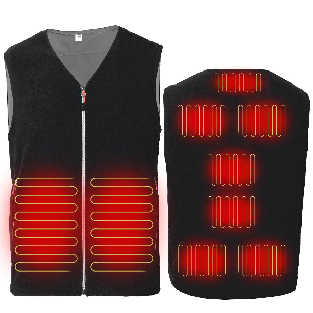 Unisex USB Heated Vest - Electric Winter Jacket with Intelligent Temperature Control Main image