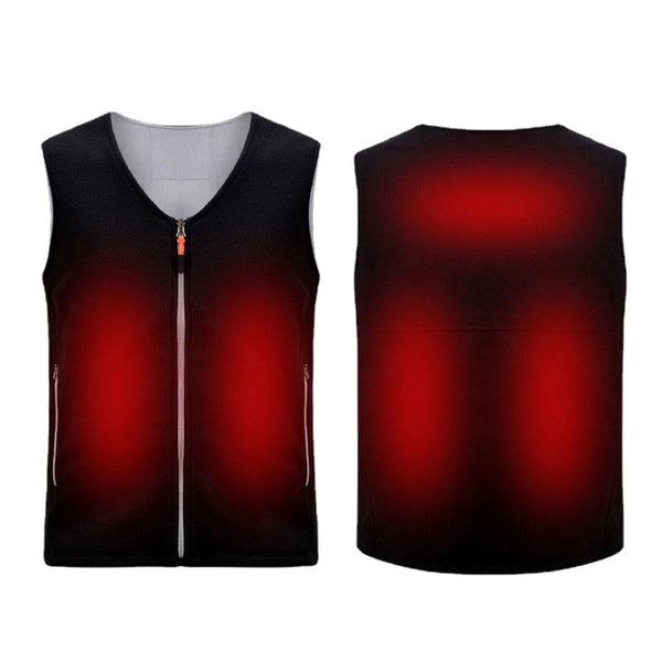 USB Heated Fleece Jacket - Rechargeable Graphene Warmth for Men & Women