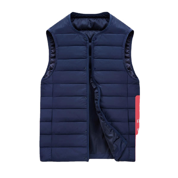 USB Heated Sleeveless Vest - Electric Battery Winter Jacket for Outdoor Warmth