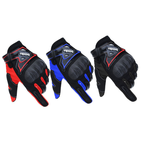 Full Finger Motorcycle Riding Gloves - Washable, Sports, Cycling, Motocross Main image