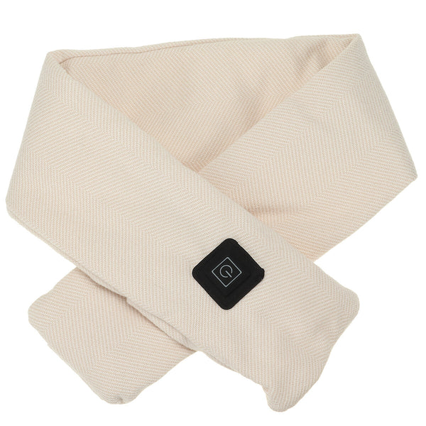 USB Heated Unisex Scarf - Electric Neck Warmer for Winter Camping & Travel